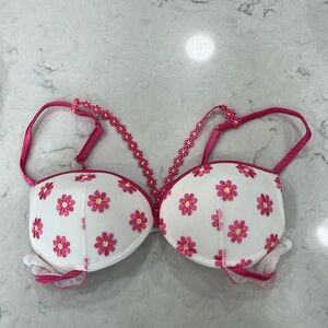 INTIMISSIMI Pink Floral Lace Bra 36C